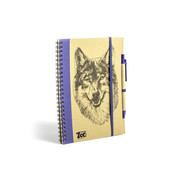 Wolf Logo Notebook