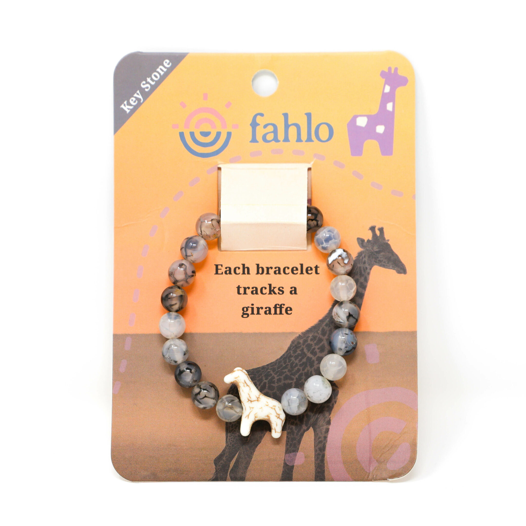 Fahlo Animal Tracking Bracelet Giraffe Wild Trust Shop