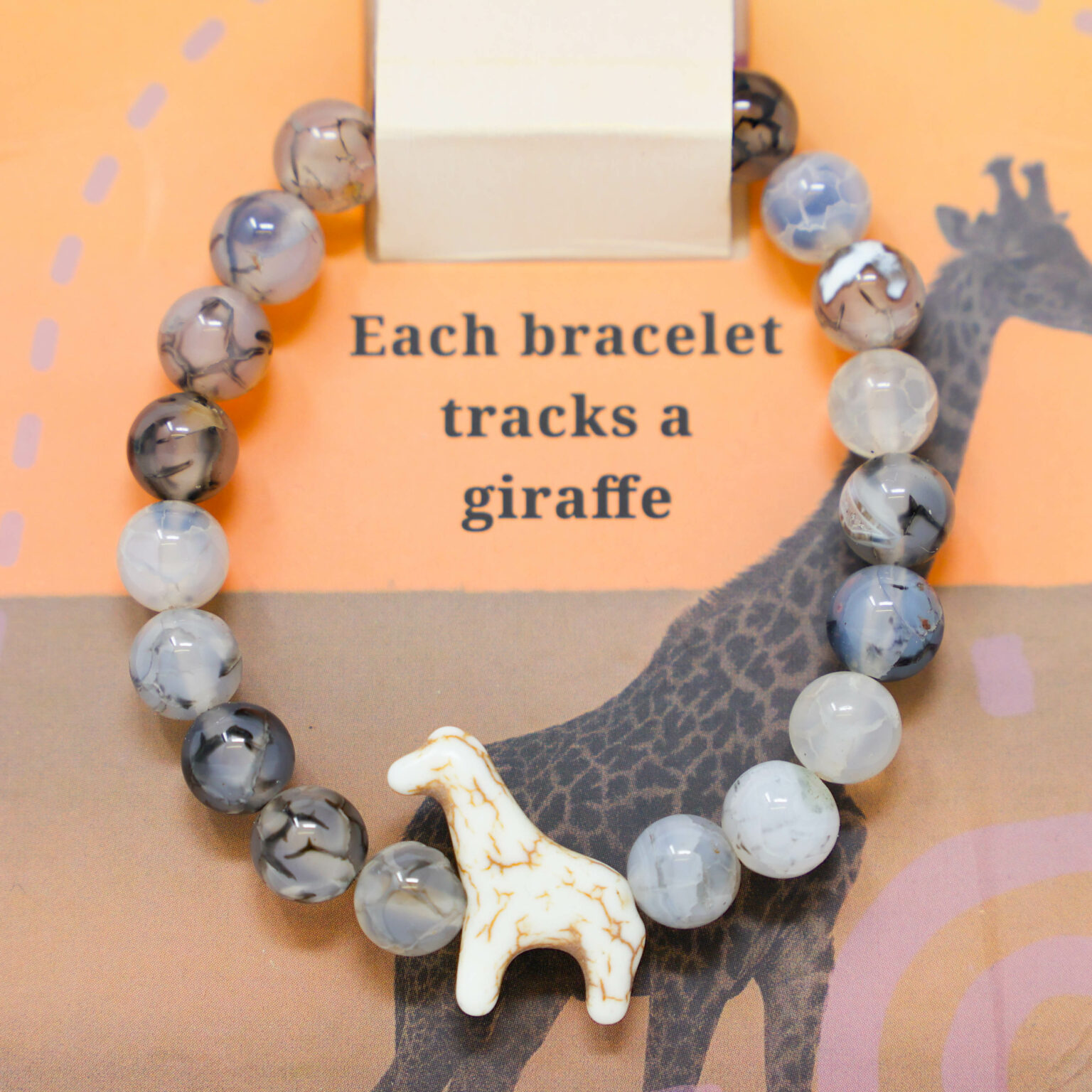 Fahlo Animal Tracking Bracelet Giraffe Wild Trust Shop